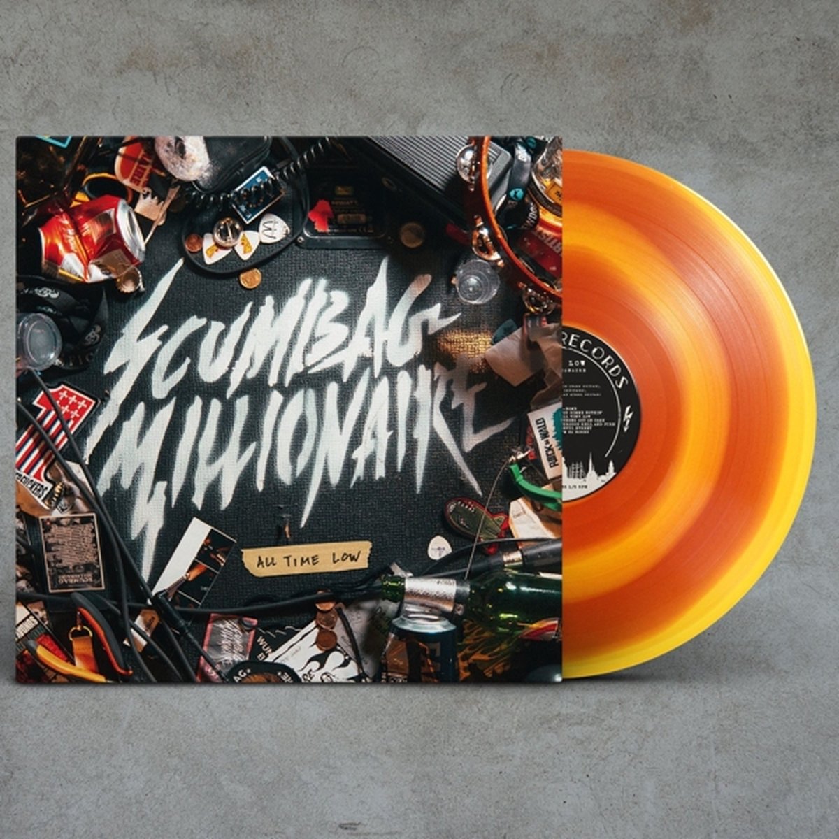 Scumbag Millionaire - All Time Low (LP) (Coloured Vinyl)
