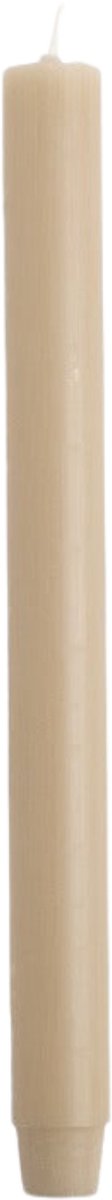 Rustik Lys - Dinerkaarsen (2,6 x 30 cm) - Iced Apricot (licht roze) - Doos 20 stuks