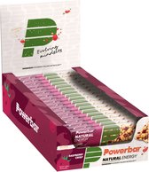 Powerbar Natural Energy Bar + Magnésium (18x40g) Raspberry Crisp - Barre énergétique végétalienne