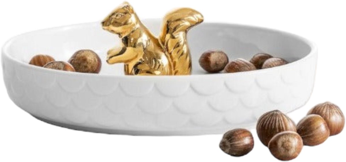 Sagaform - Serveerschaal 'Squirrel' - Goud