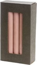 Rustik Lys‎‎ - Ecofriendly - Dinerkaarsen -10 stuks - Grape- 2,2 x 19 cm