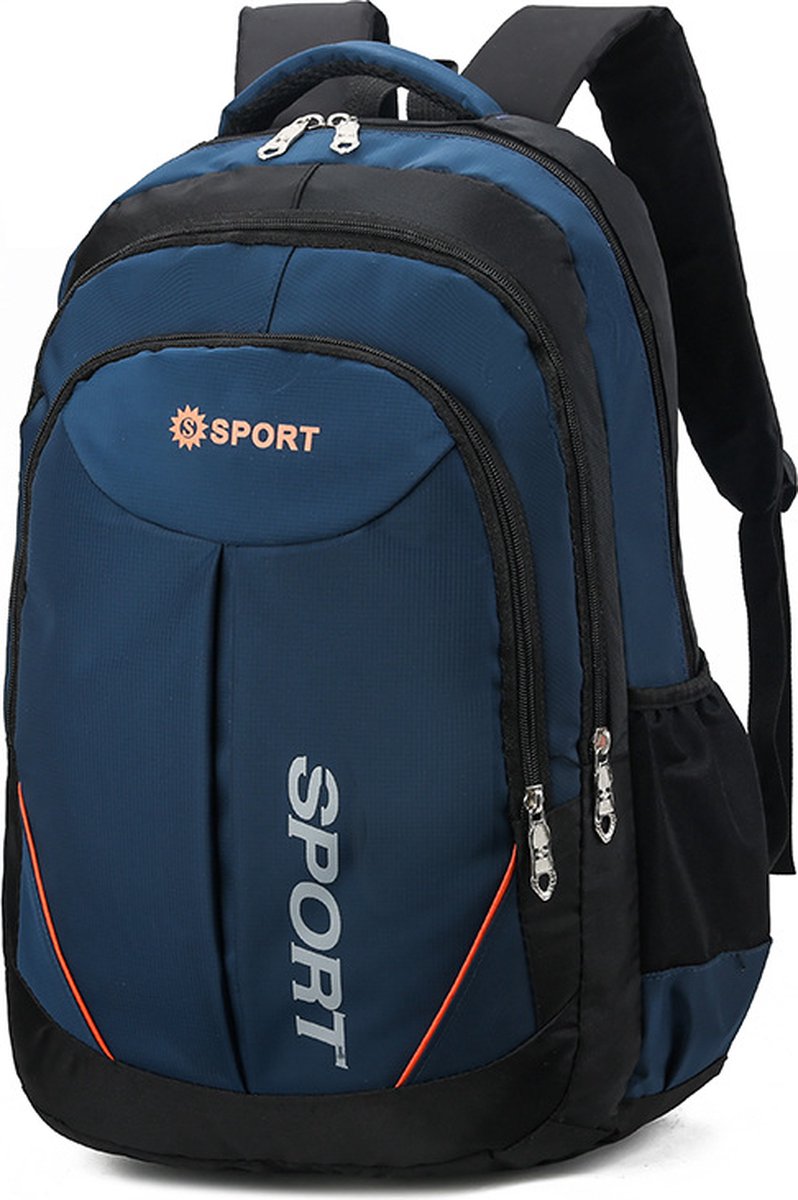 Rugtas, sportief, blauw