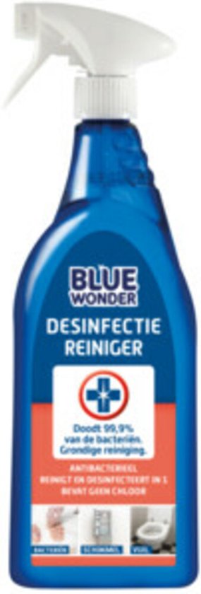 Foto: Blue wonder desinfectie reiniger spray