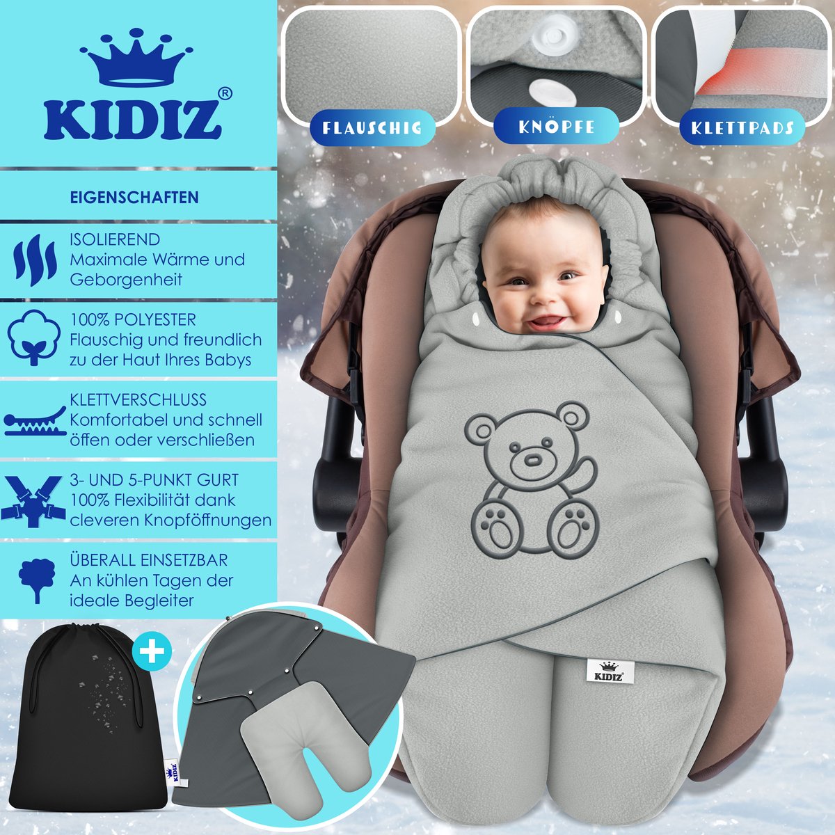 Decke Fur Kinderwagen