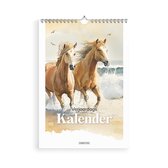 Calendrier d'anniversaire Fabrikten - Paarden - Coloré - A4