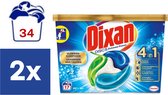 Dixan 4in1 Extreme Power Wascapsules - 2 x 425 g (34 wasbeurten)