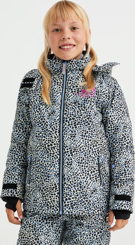 WE Fashion Meisjes ski-jas met dessin