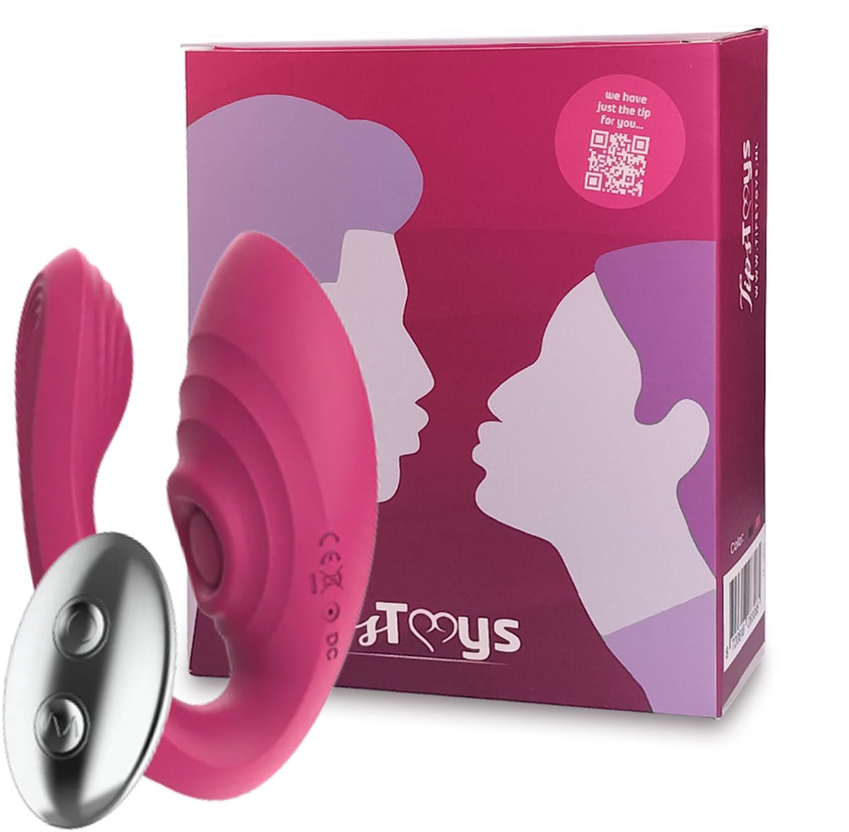 Goedkoopste TipsToys Dildos Vibrator - Afstandsbediening G-Spot Clitoris Stimulatie - Sex Toys Vibrators voor Vrouwen