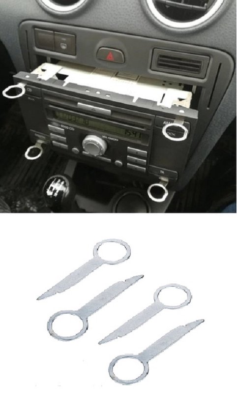 Ford Focus Fiesta B Max C Max Radio Cd Demontage Tool Gereedschap Demonteren Beugel Aux 6000 Cd6000