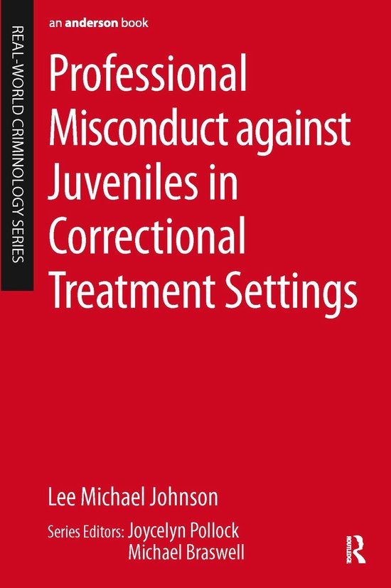 Professional Misconduct Against Juveniles In Correctional Tr - cover