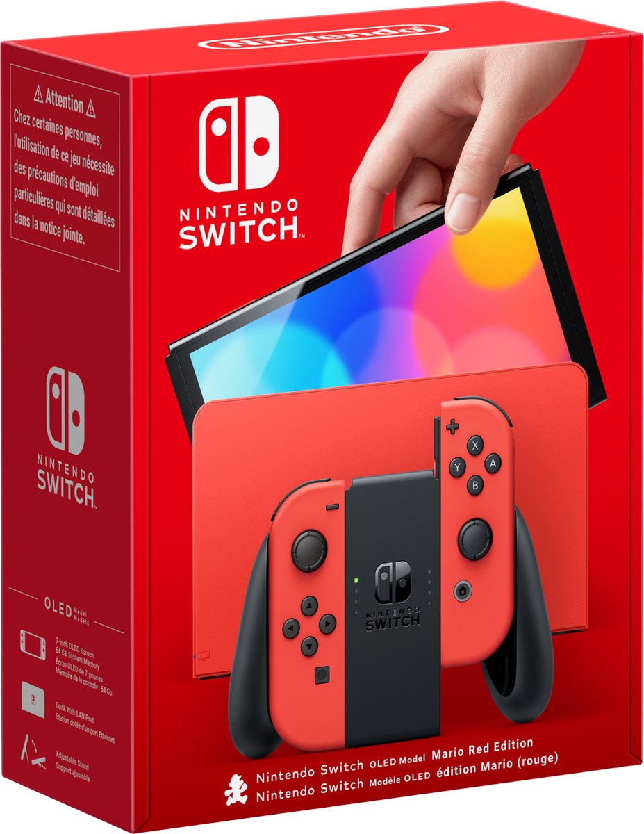 Cette Nintendo Switch aux couleurs de Mario est à prix réduit