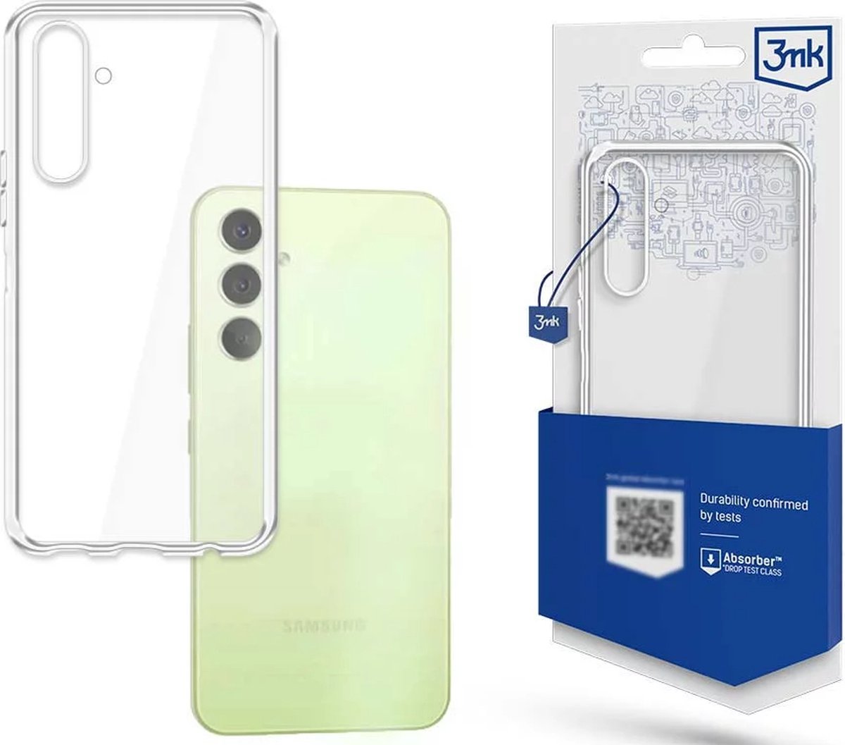 3mk - Samsung Galaxy A14 4G/5G - Telefoonhoesje - Clear Case - Transparant