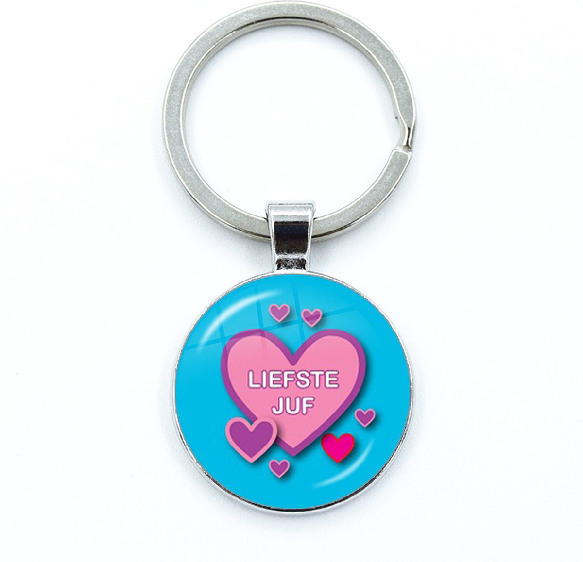 Sleutelhanger voor juf - Liefste Juf