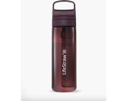 LifeStraw waterfilterfles Go 2.0 Merlot Me Away Red 650 ml - Rood