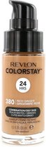 Fond de teint Revlon Colorstay Matte Finish - 380 Rich Ginger (peau mixte/grasse)