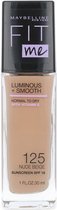 Maybelline Fit Me Luminous + Smooth Foundation - 125 Nude Beige