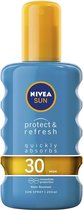 Nivea – Zonnebrand Protect & Refresh F30 , 200 ml - 1 stuks