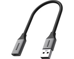Sitecom AD-1013 USB-kabel 0,15 m USB A USB C Zwart, Grijs