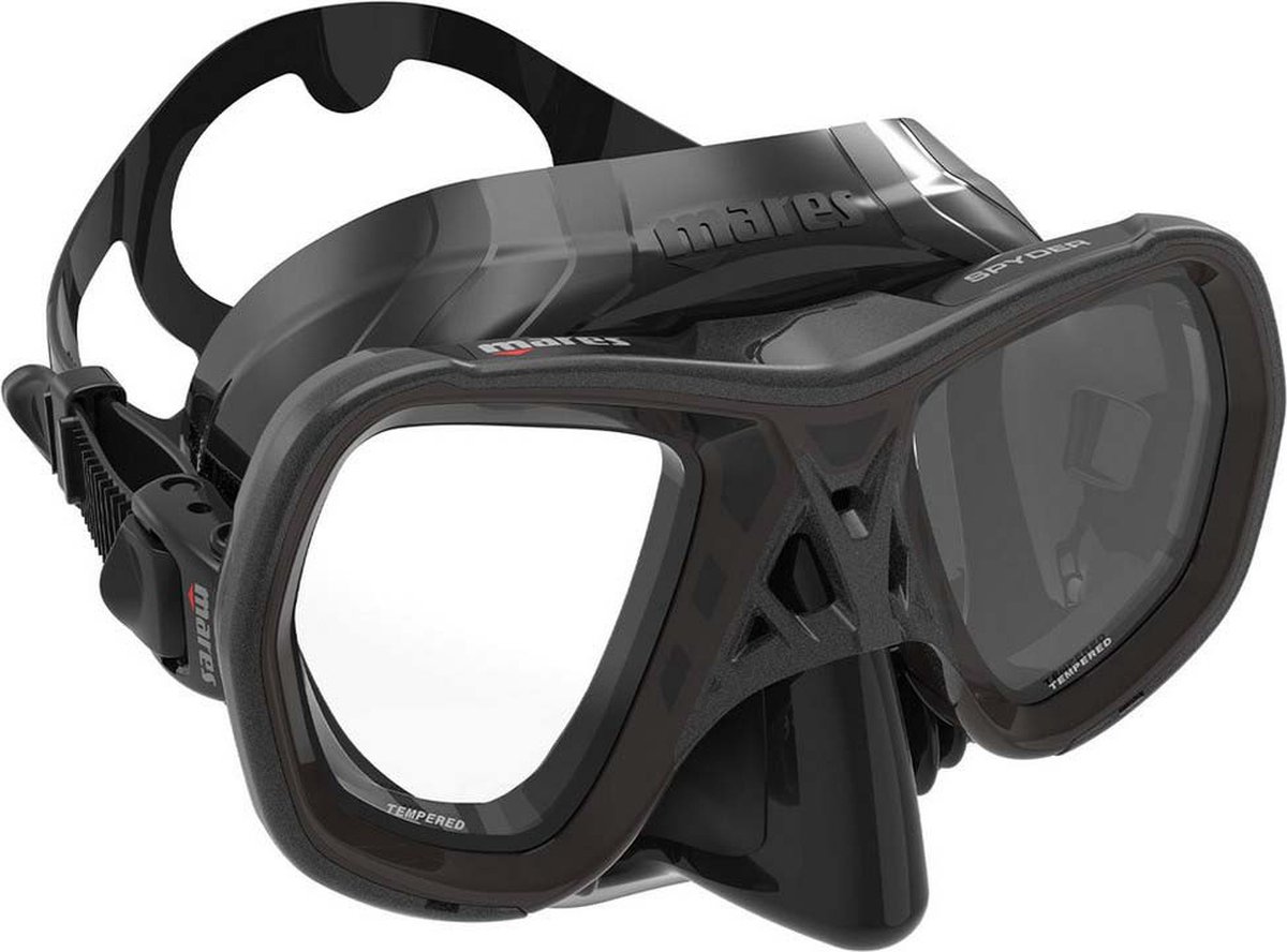 Mares Pure Passion Spyder Duikmasker Zwart