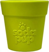 Sodapup Flower Pot Treat Dispenser Large Green - Verrijking voor honden - Enrichment - Voerverrijking - Uitdaging voor je hond