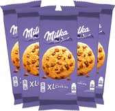 Milka Cookie XL Choco - chocolate chip cookies met melkchocolade - 184g x 5