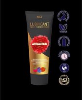 ATTRACTION COSMETICS - ATTRACTION LUBRICANT WITH PHEROMONES RED FRUITS 100 ML