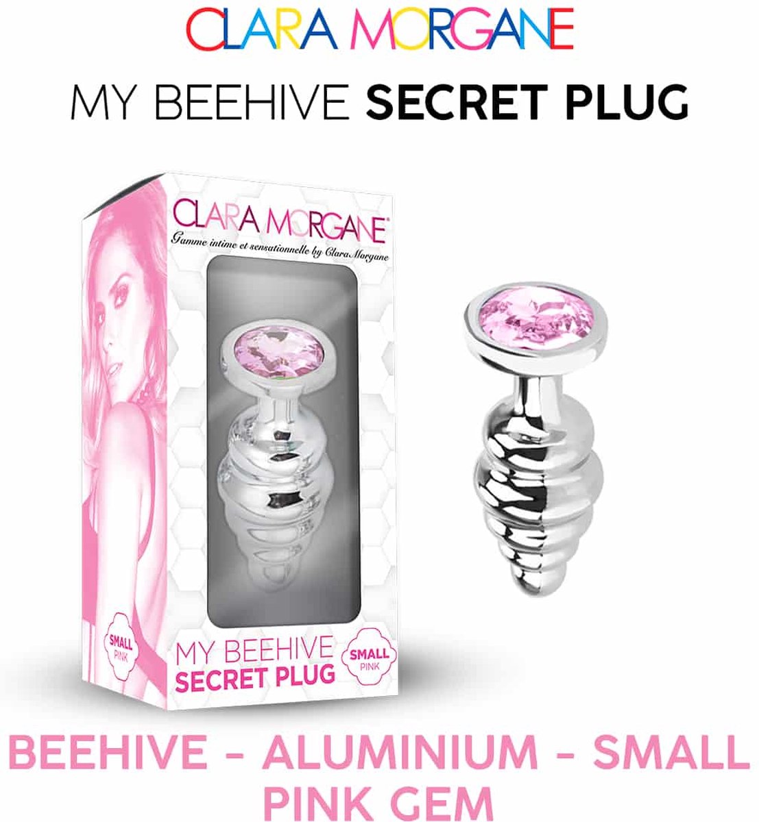 Clara Morgane - My BEEHIVE Secret Plug PETIT ROSE
