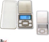 Borvat® | Keuken weegschaal 0.01 x 500 gram | Kleine keukenweegschaal | Digitale weegschaal