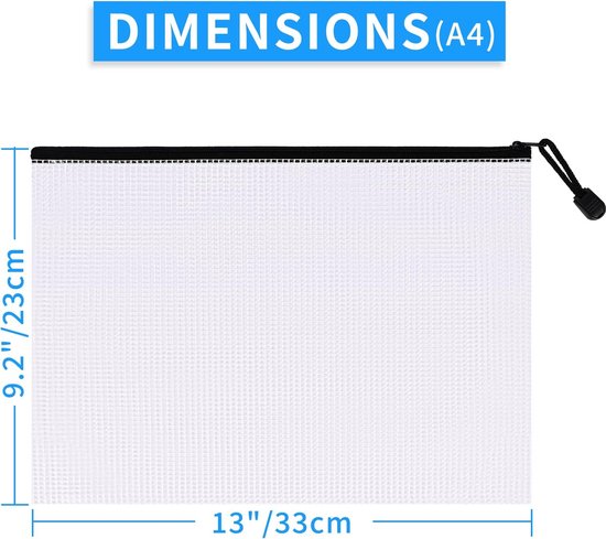 MMY - 10pcs Beads Mat Football Shirt-Package Wallet Bag of PVC Zipper