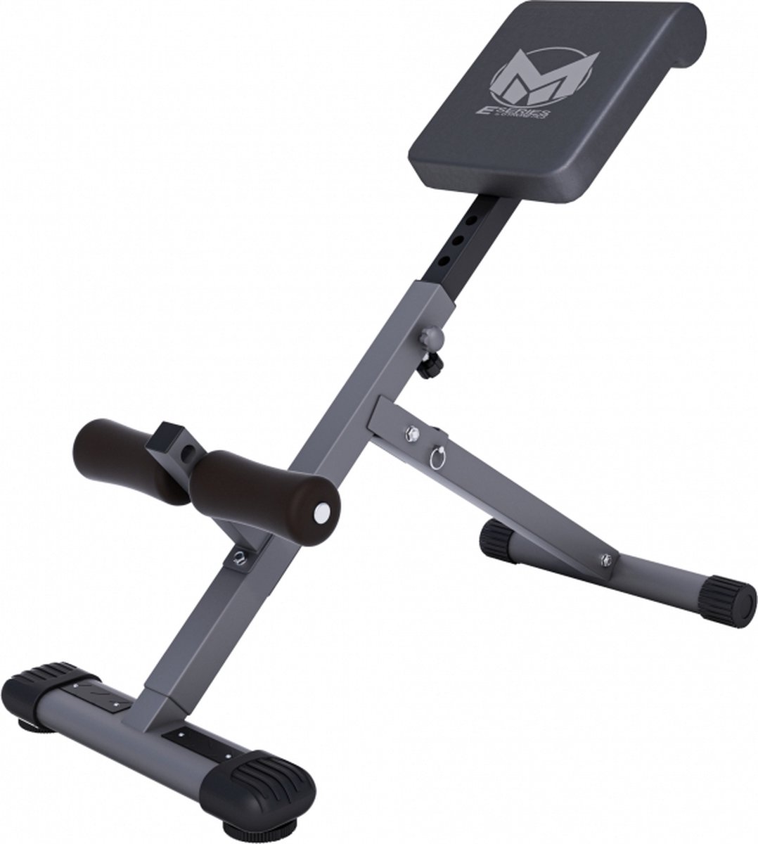 sogesfurniture Hyperextension Buik- en rugtrainer, 7-voudig in hoogte