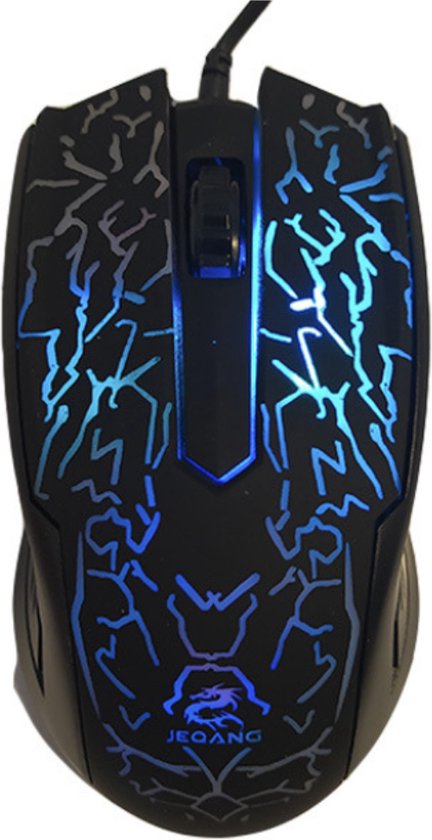 Optische Gaming muis - Zwart - Game muis - LED Muis