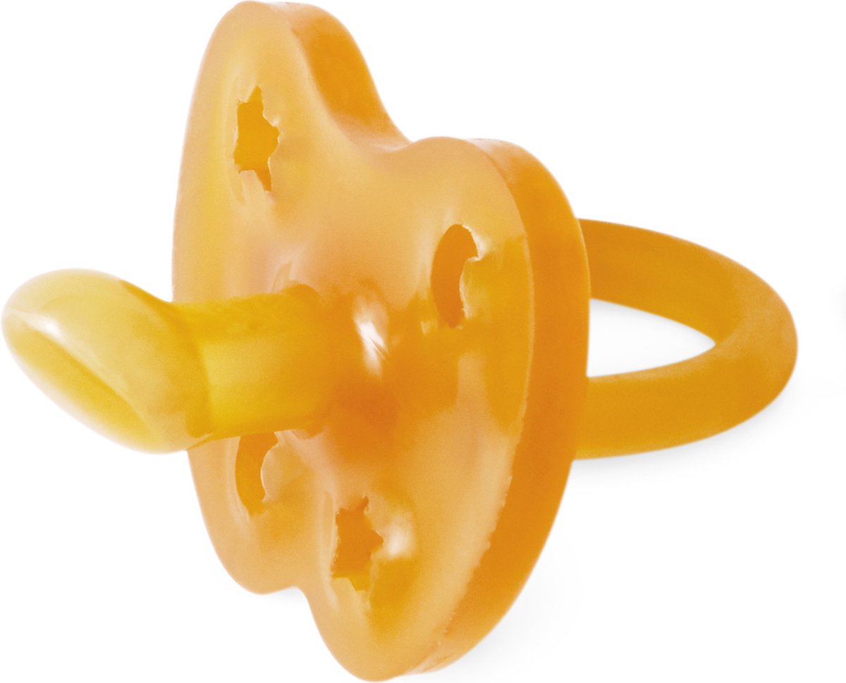 Goedkoopste HEVEA - Fopspeen - Orthodontisch - Naturel - 0-3 maanden - 100 natuurrubber
