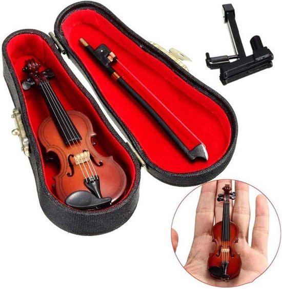 Violoncelle Miniature Avec Support, Mini Modèle De Violoncelle