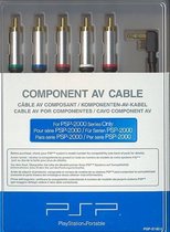 Sony PSP Component AV Cable 2000, 5 x RCA, Noir, Mâle/Mâle