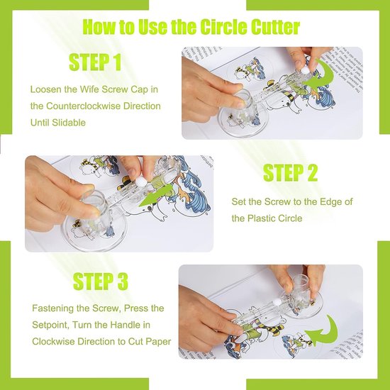 Elysium - Machine à boutons - Fabrication de boutons - Badge Maker - Incl. 300 pièces