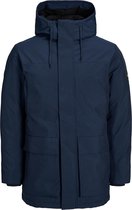 Jack & Jones Jas Jjerob Parka Sn 12235868 Navy Blazer Mannen Maat - S