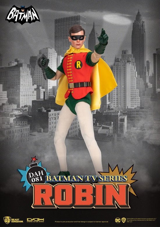 Beast Kingdom Toys DC Comics Dynamic 8ction Heroes Action Figure 1/9 Batman TV Series Robin 24 cm Action Figuur