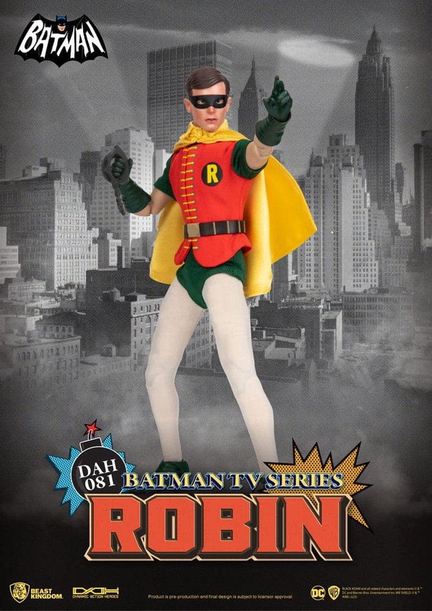 Beast Kingdom Toys DC Comics Dynamic 8ction Heroes Action Figure 1/9 Batman TV Series Robin 24 cm Action Figuur