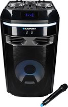 Blaupunkt - haut-parleur / système audio avec fonction Bluetooth et karaoké - écran LED