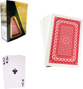 Cartes à jouer en plastique - imperméables - BOHUA GOLD - Rouge - jeu de cartes - cartes de poker - cartes à jouer