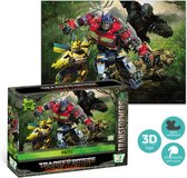 TRANSFORMERS - L'Ascension des Bêtes - Puzzle 7+ - 32 x 23 cm - 150 pièces - Transformers Jouets