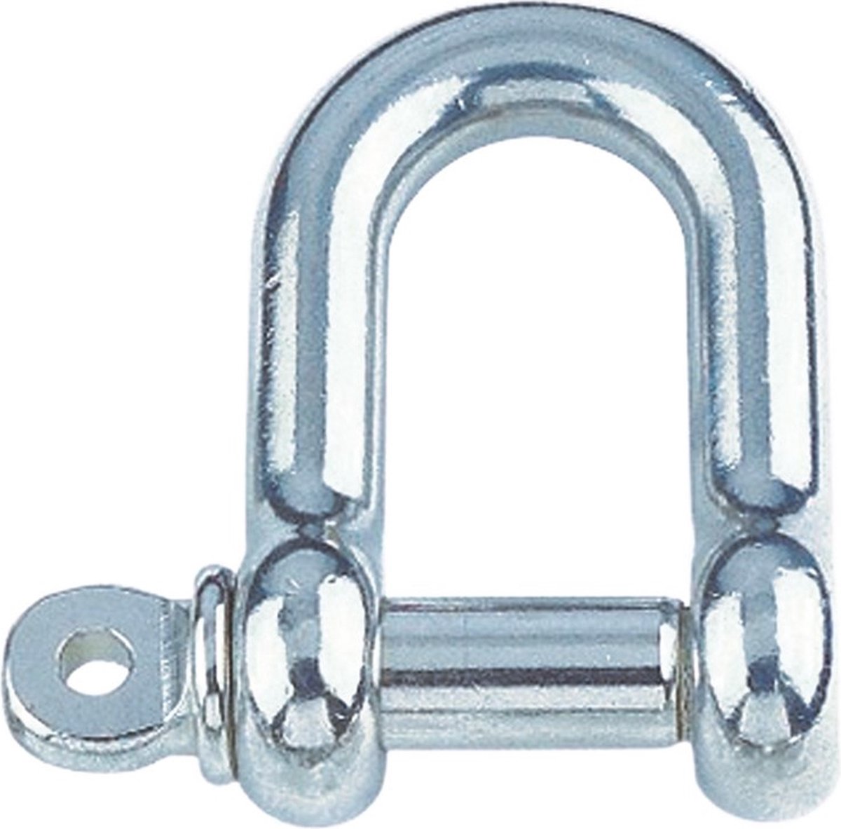 RVS D-sluiting - 12 mm