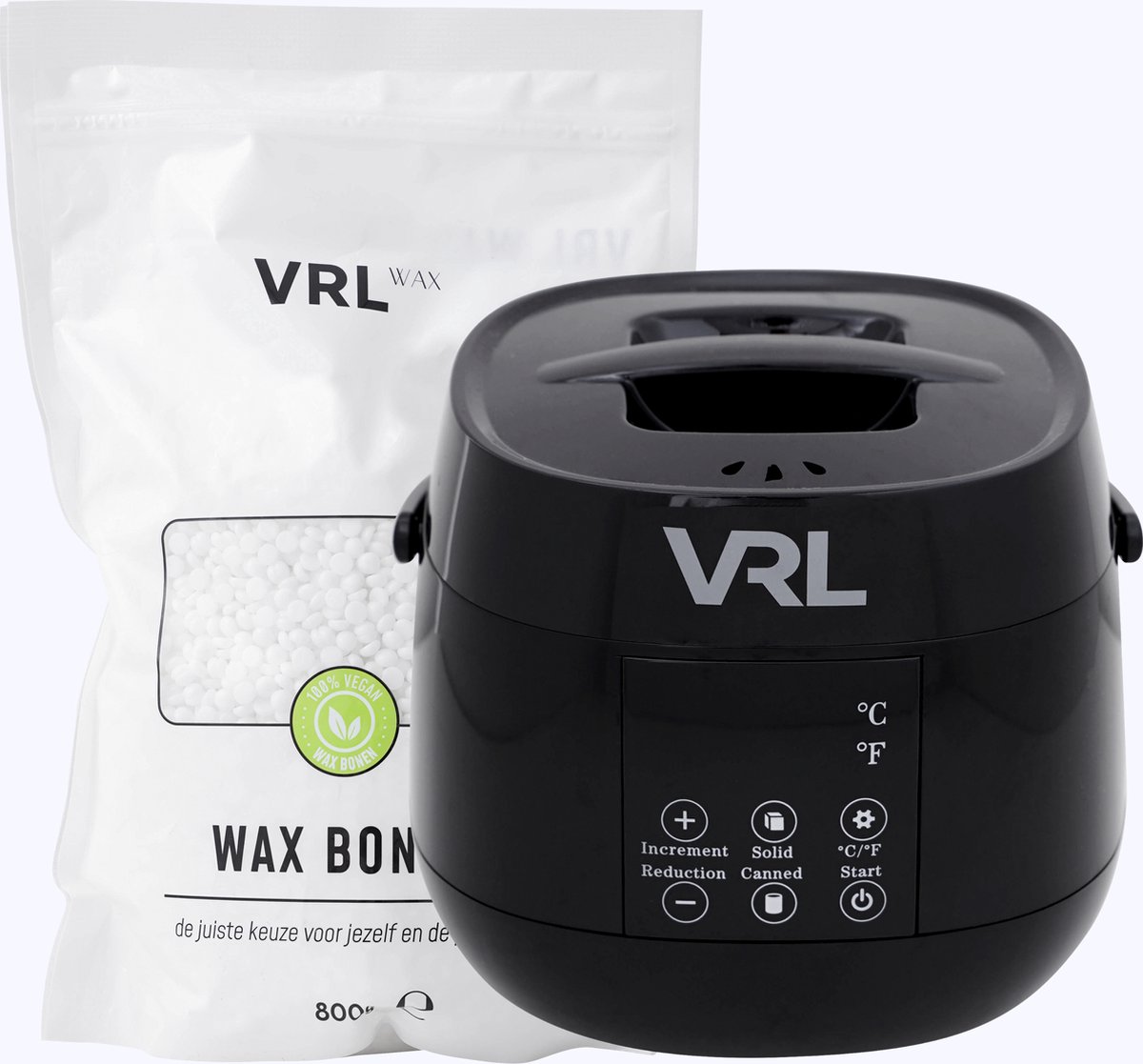 VRL Smart Wax Apparaat Set - Vegan – Kokos Wax Bonen - Wax Beans - Ontharing - Ontharingsapparaat - VRL