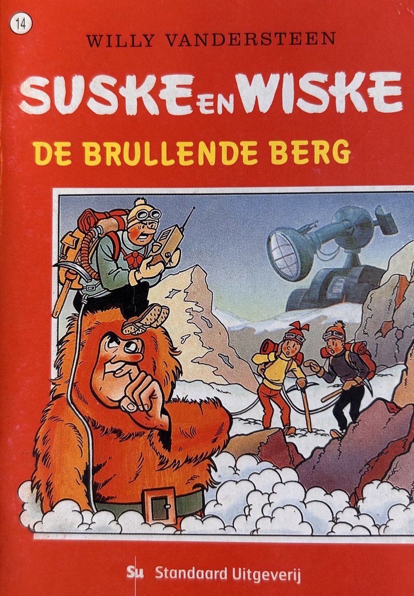 De Brullende Berg Mini stripboek 14