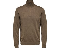 SELECTED HOMME SLHBERG HALF ZIP CARDIGAN NOOS Heren Trui - Maat M