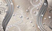 Fotobehang - Vlies Behang - Luxe Diamanten - 368 x 254 cm