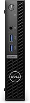 Dell OptiPlex 7010 - Micro - Core i5 13500T 1,6 GHz - vPro Enterprise - RAM 8 GB - SSD 256 GB - NVMe, Classe 35 - UHD Graphiques 770 - Win 11 Pro - moniteur : aucun - clavier : VK - noir, noir (clavier) , noir
