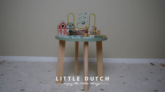 Table d'activités en bois de Little Dutch