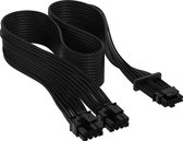 Corsair CP-8920331 - Interne stroomkabel - 12 + 4pin PCIe Gen 5 - 12v - 600W - zwart