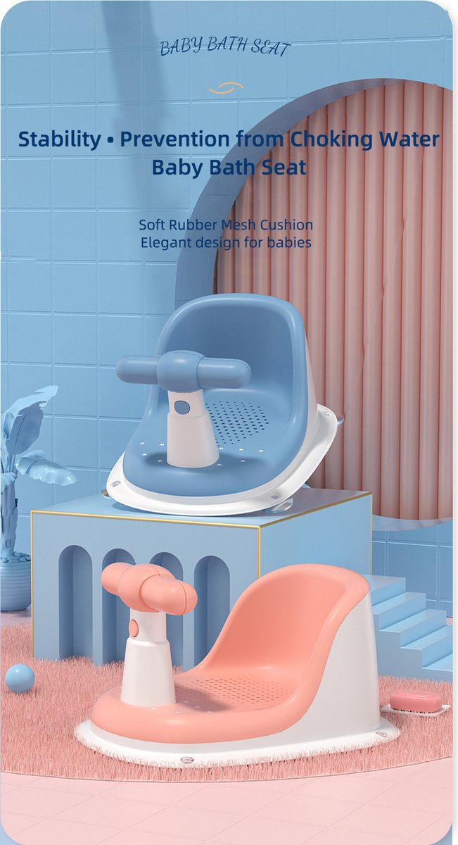 Bebies First Badzitje Blauw van Bebies First — afbeelding 5